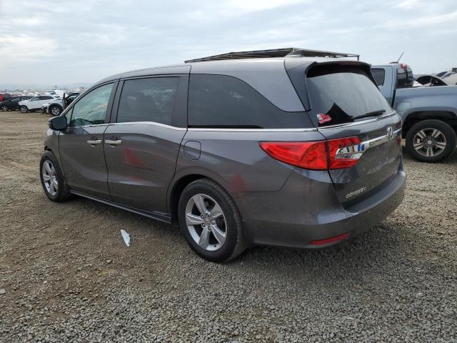 5FNRL6H50KB038382 - 2019 HONDA ODYSSEY EX GRAY photo 2