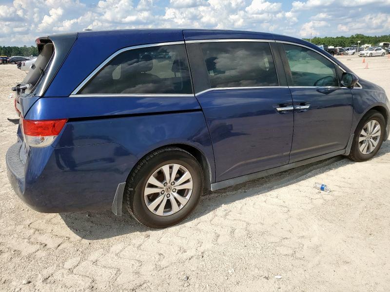 5FNRL5H6XFB103909 - 2015 HONDA ODYSSEY EXL ლურჯი ფოტო 3