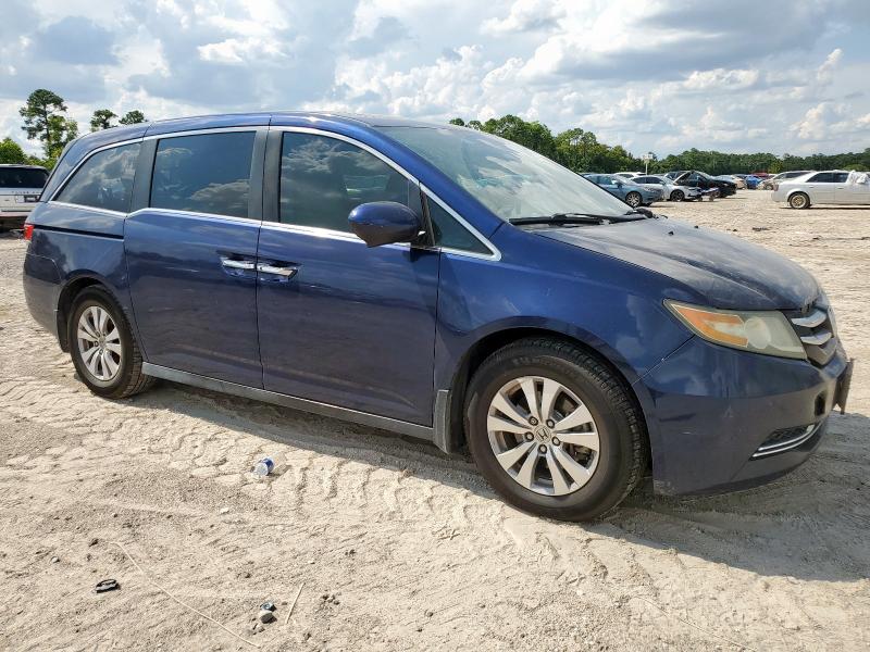 5FNRL5H6XFB103909 - 2015 HONDA ODYSSEY EXL ლურჯი ფოტო 4