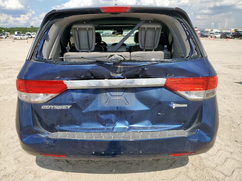 5FNRL5H6XFB103909 - 2015 HONDA ODYSSEY EXL ლურჯი ფოტო 6