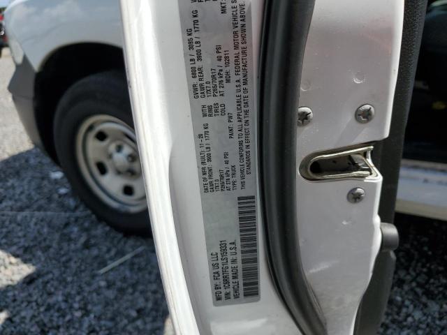 1C6RR7FG1LS159331 - 2020 RAM 1500 CLASSIC TRADESMAN 白色 照片 13