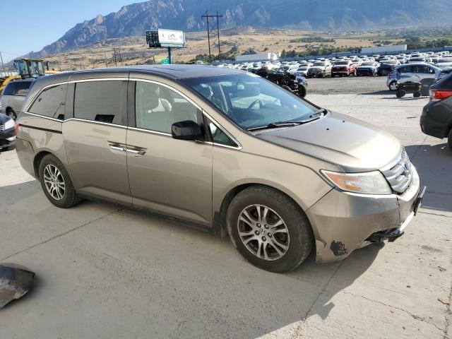 5FNRL5H64CB506585 - 2012 HONDA ODYSSEY EXL GOLD photo 4