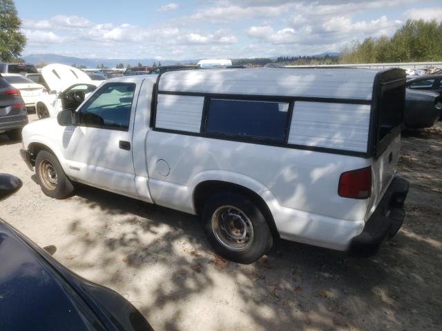 1GCCS145818236871 - 2001 CHEVROLET S TRUCK S10 WHITE photo 2