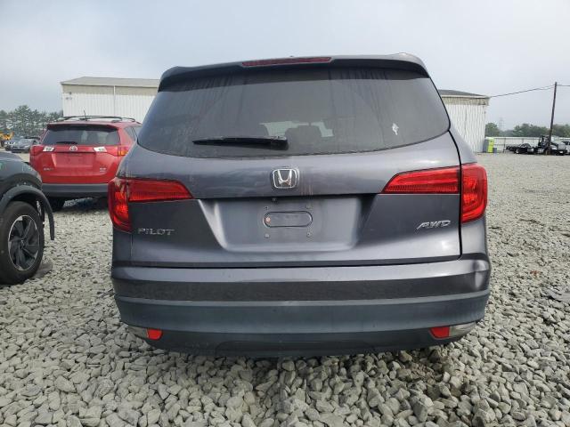 5FNYF6H52JB004428 - 2018 HONDA PILOT EXL ნაცრისფერი ფოტო 6