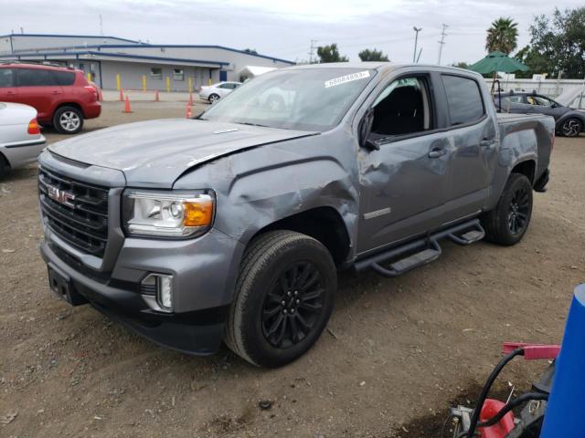 1GTG5CE12M1268504 - 2021 GMC CANYON ELEVATION GRAY photo 1