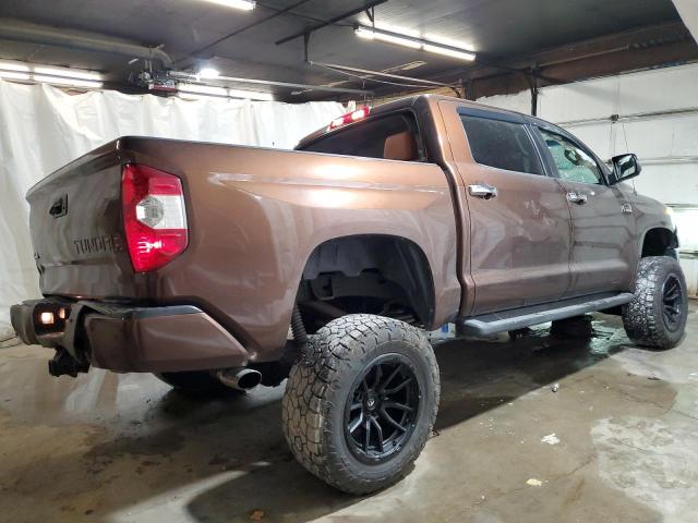 5TFAY5F17EX375408 - 2014 TOYOTA TUNDRA CREWMAX PLATINUM Коричневий фото 3