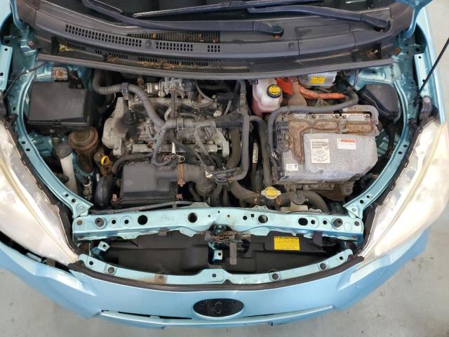 JTDKDTB33C1012860 - 2012 TOYOTA PRIUS C BLUE photo 11