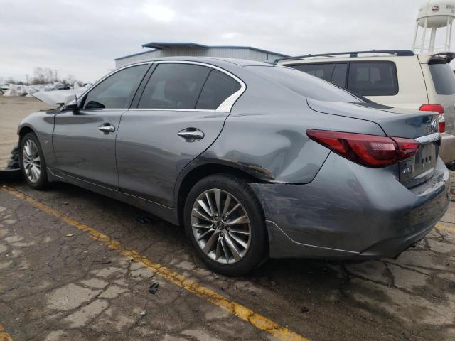 JN1EV7AR2JM437590 - 2018 INFINITI Q50 LUXE CHARCOAL photo 2