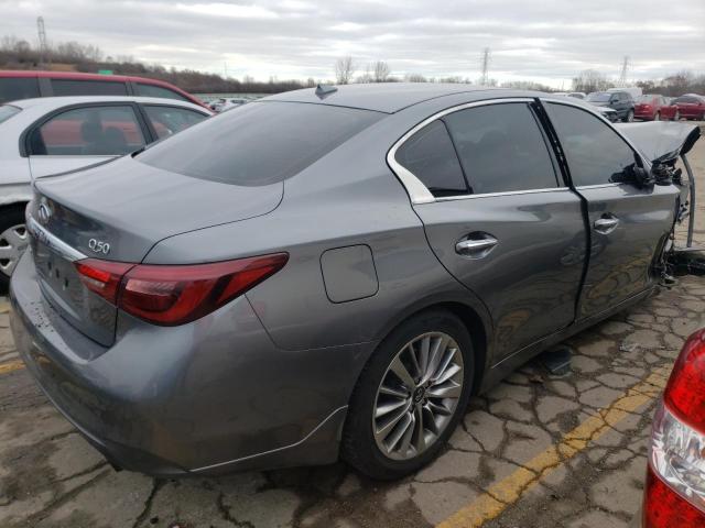 JN1EV7AR2JM437590 - 2018 INFINITI Q50 LUXE CHARCOAL photo 3