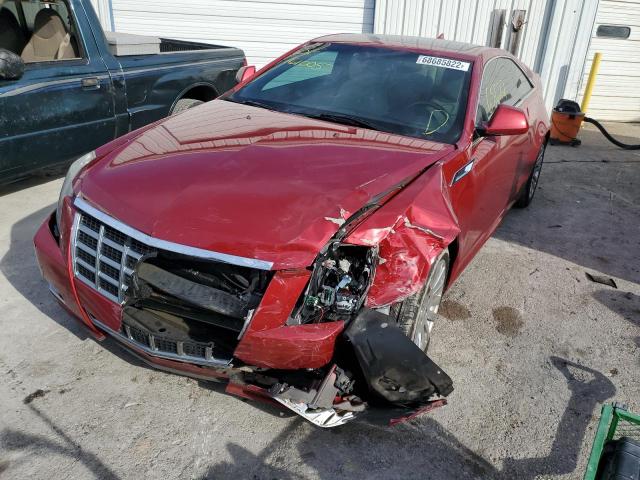 1G6DP1E33D0161005 - 2013 CADILLAC CTS PREMIUM COLLECTION RED photo 1