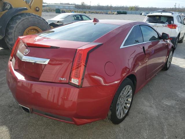 1G6DP1E33D0161005 - 2013 CADILLAC CTS PREMIUM COLLECTION RED photo 3