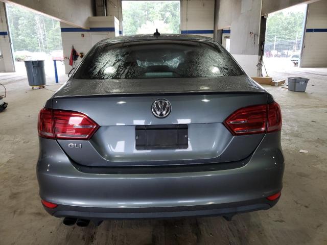 3VW5S7AJ8DM308338 - 2013 VOLKSWAGEN JETTA GLI GRAY photo 6