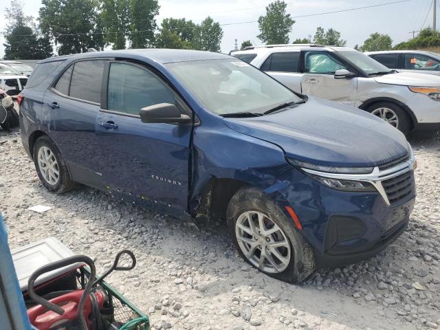 2GNAXHEV2N6114056 - 2022 CHEVROLET EQUINOX LS BLUE photo 4