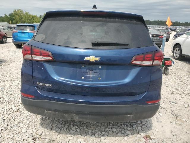 2GNAXHEV2N6114056 - 2022 CHEVROLET EQUINOX LS BLUE photo 6