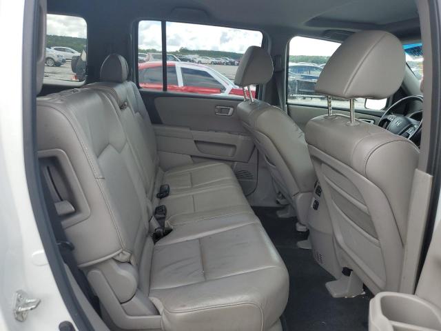 5FNYF3H58BB010086 - 2011 HONDA PILOT EXL WHITE photo 10