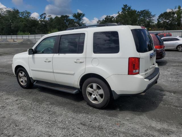 5FNYF3H58BB010086 - 2011 HONDA PILOT EXL WHITE photo 2