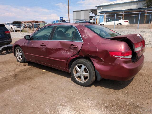1HGCM56674A060286 - 2004 HONDA ACCORD EX BURGUNDY photo 2