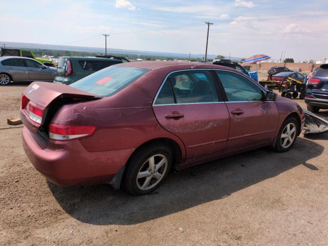 1HGCM56674A060286 - 2004 HONDA ACCORD EX BURGUNDY photo 3