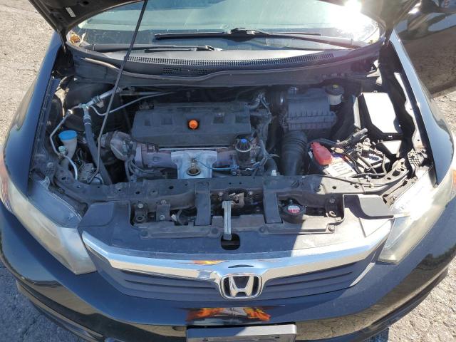 2HGFB2F97CH505170 - 2012 HONDA CIVIC EXL შავი ფოტო 11