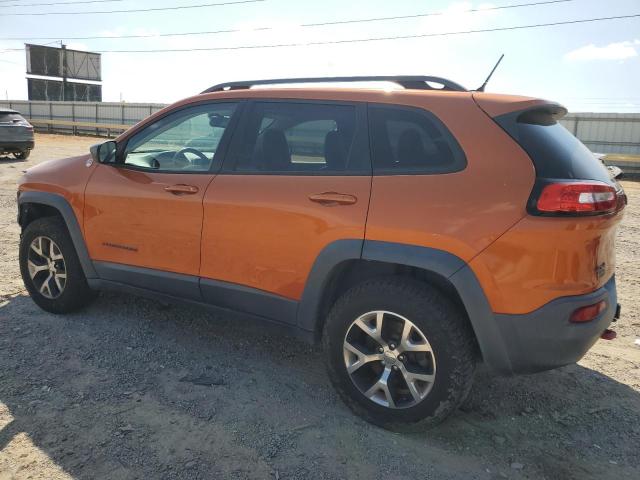 1C4PJMBS0FW558213 - 2015 JEEP CHEROKEE TRAILHAWK ORANGE photo 2