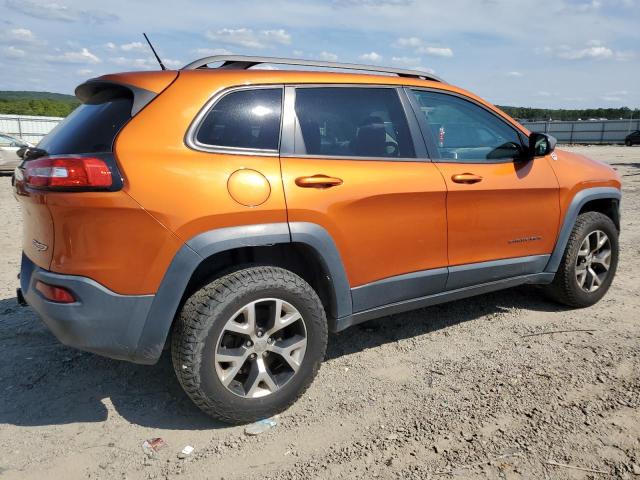 1C4PJMBS0FW558213 - 2015 JEEP CHEROKEE TRAILHAWK ORANGE photo 3