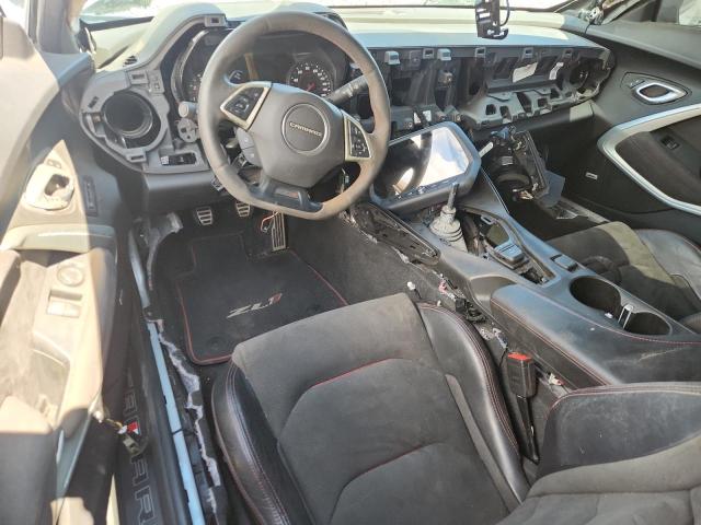 1G1FJ1R67J0175599 - 2018 CHEVROLET CAMARO ZL1 银色 照片 8