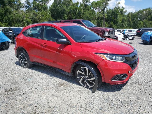 3CZRU5H1XLM717443 - 2020 HONDA HR-V SPORT RED photo 4