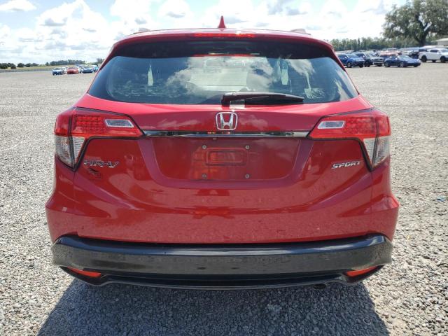 3CZRU5H1XLM717443 - 2020 HONDA HR-V SPORT RED photo 6