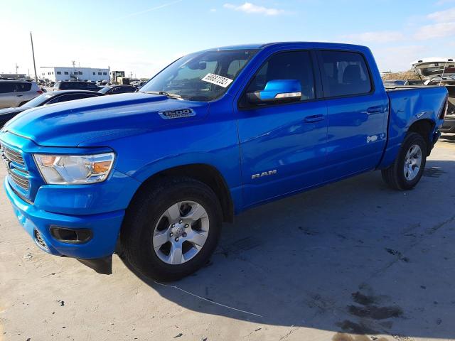 1C6RREFT1MN769263 - 2021 RAM 1500 BIG HORN/LONE STAR BLUE photo 1