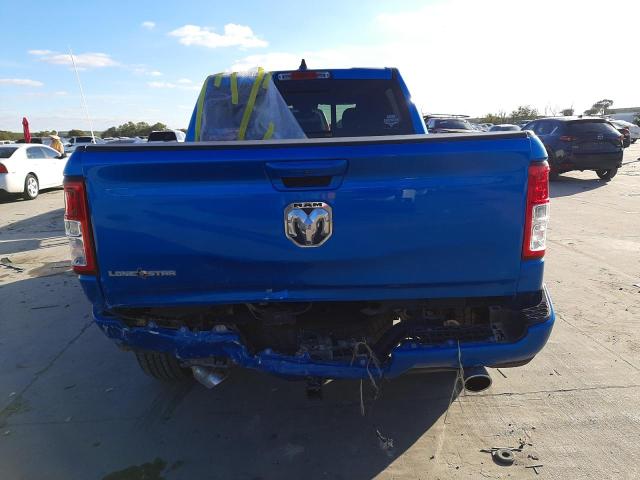 1C6RREFT1MN769263 - 2021 RAM 1500 BIG HORN/LONE STAR BLUE photo 6