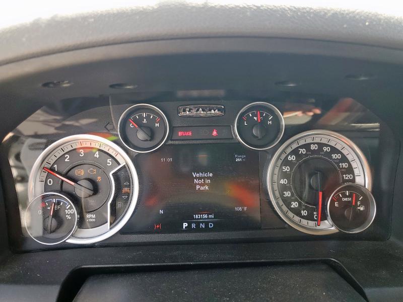 1C6RR6LM9FS514254 - 2015 RAM 1500 SLT WHITE photo 9