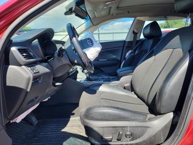 5XXGT4L33KG356169 - 2019 KIA OPTIMA LX RED photo 7