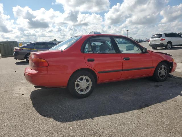 1Y1SK5288WZ435870 - 1998 CHEVROLET GEO PRIZM BASE RED photo 3
