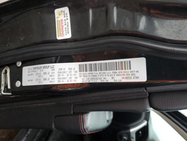 1C4PJMBS9FW521418 - 2015 JEEP CHEROKEE TRAILHAWK BLACK photo 13