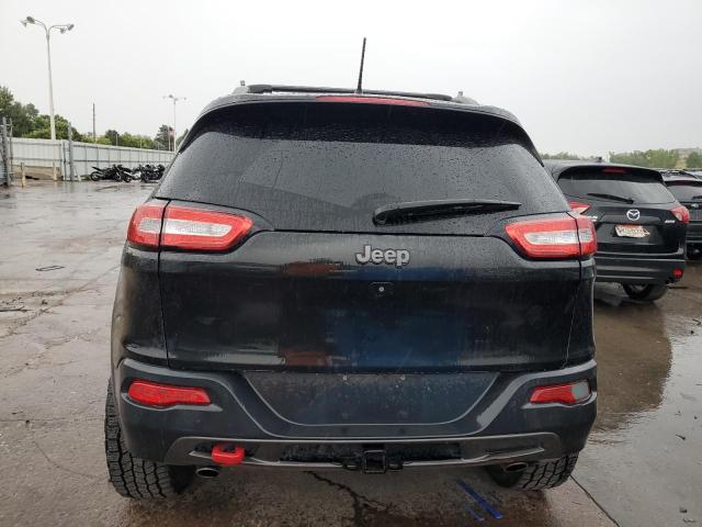 1C4PJMBS9FW521418 - 2015 JEEP CHEROKEE TRAILHAWK BLACK photo 6