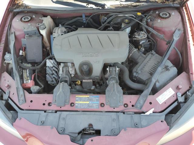 2G2WP552X81142390 - 2008 PONTIAC GRAND PRIX 勃艮第红 照片 11