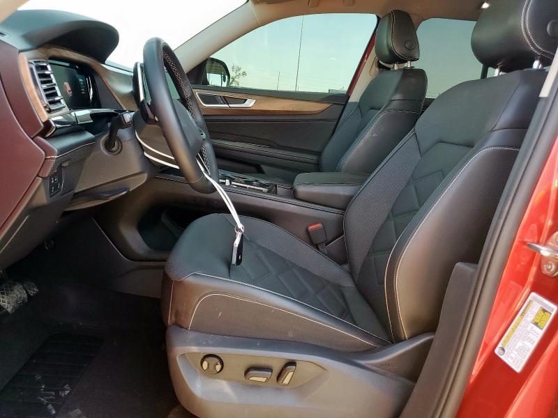 1V2JR2CA1RC576149 - 2024 VOLKSWAGEN ATLAS SE Czerwony zdjęcie 7