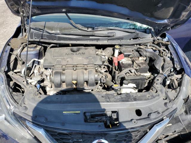 3N1AB7AP5KY390141 - 2019 NISSAN SENTRA S 蓝色 照片 11