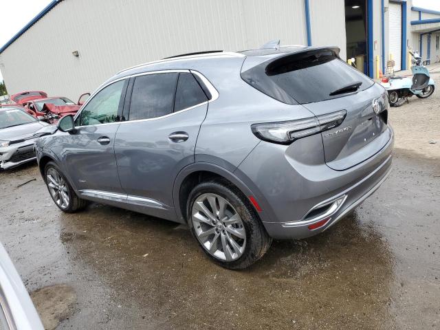 LRBFZRR41ND070633 - 2022 BUICK ENVISION AVENIR GRAY photo 2