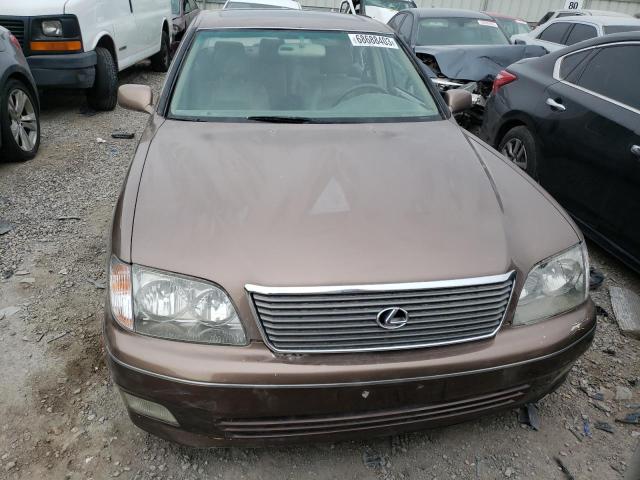 JT8BH28F9W0107271 - 1998 LEXUS LS 400 BROWN photo 5