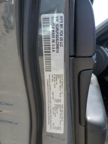 1C4RJFAG4LC398514 - 2020 JEEP GRAND CHEROKEE LAREDO 灰色 照片 13