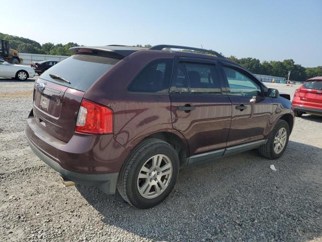 2FMDK3GC3BBB33961 - 2011 FORD EDGE SE BURGUNDY photo 3