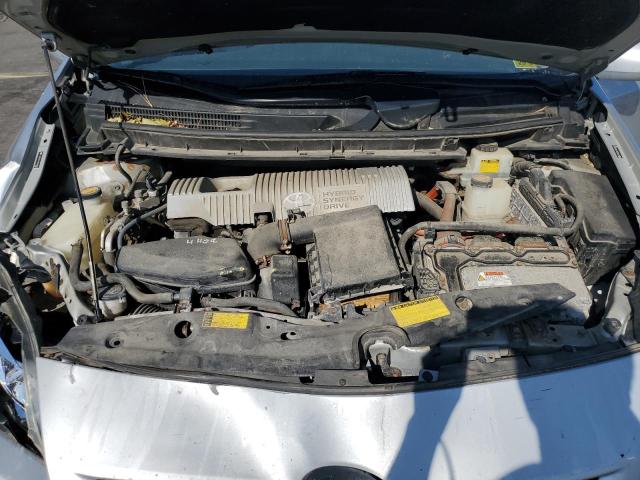 JTDKN3DU1A0044843 - 2010 TOYOTA PRIUS 银色 照片 11