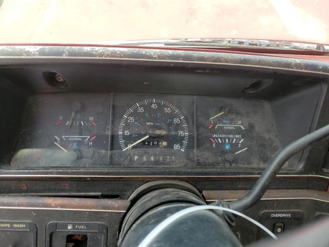 1FTDF15Y1LNA68934 - 1990 FORD F150 Rot Foto 9