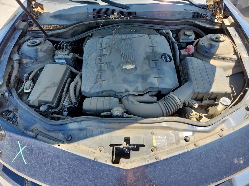 2G1FD1E31F9287833 - 2015 CHEVROLET CAMARO LT Mavi fotoğraf 11