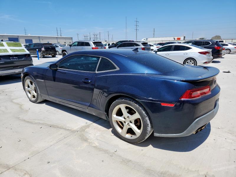 2G1FD1E31F9287833 - 2015 CHEVROLET CAMARO LT Mavi fotoğraf 2