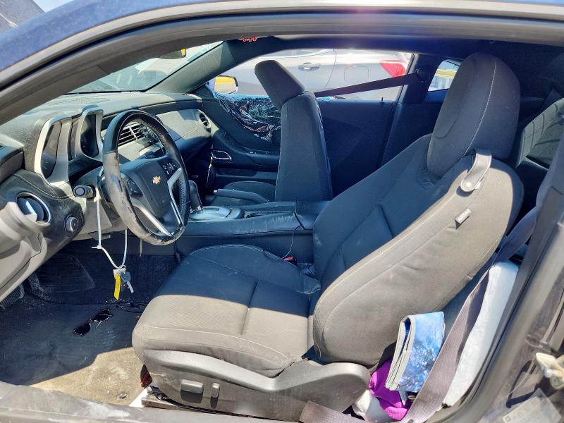 2G1FD1E31F9287833 - 2015 CHEVROLET CAMARO LT Mavi fotoğraf 7