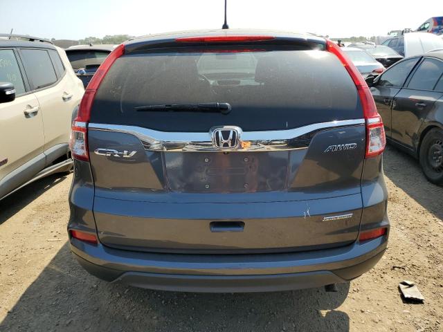 5J6RM4H43GL134868 - 2016 HONDA CR-V SE GRAY photo 6