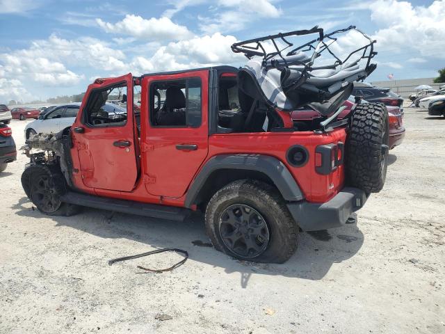 1C4HJXDG2NW135372 - 2022 JEEP WRANGLER U SPORT Rot Foto 2