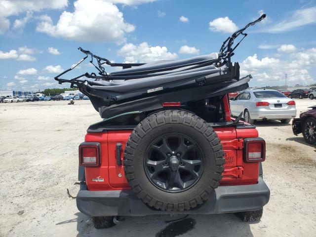 1C4HJXDG2NW135372 - 2022 JEEP WRANGLER U SPORT Rot Foto 6